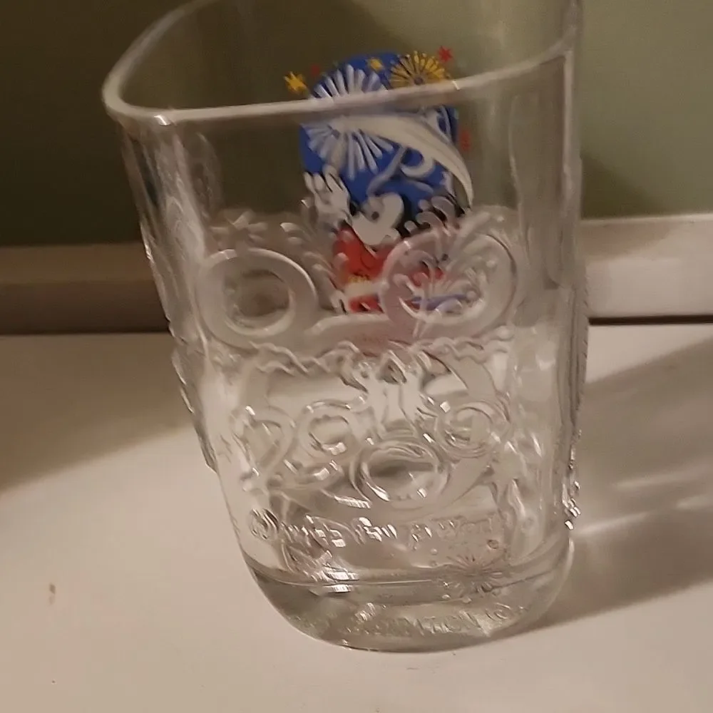 Disney Mickey Mouse Celebration Glass